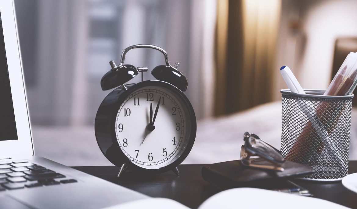 Why leave it to the last minute?