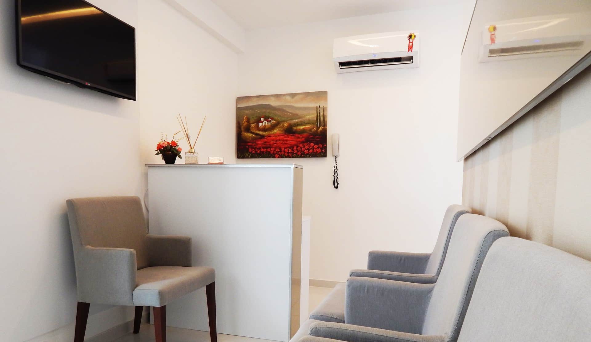 Switch on the TV in your waiting room