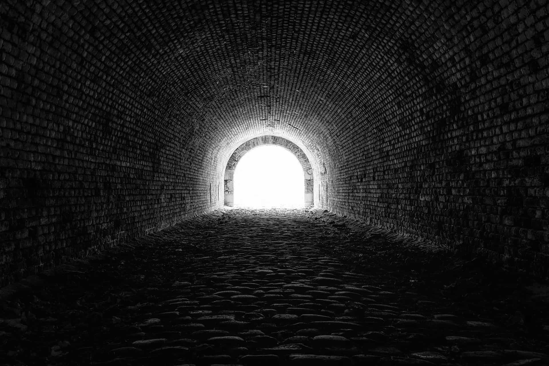 A little light at the end of the tunnel